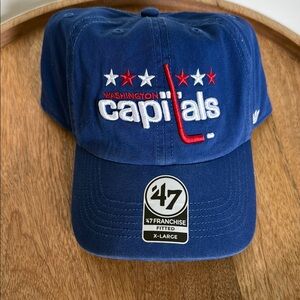 Washington Capitals Blue Fitted Cap